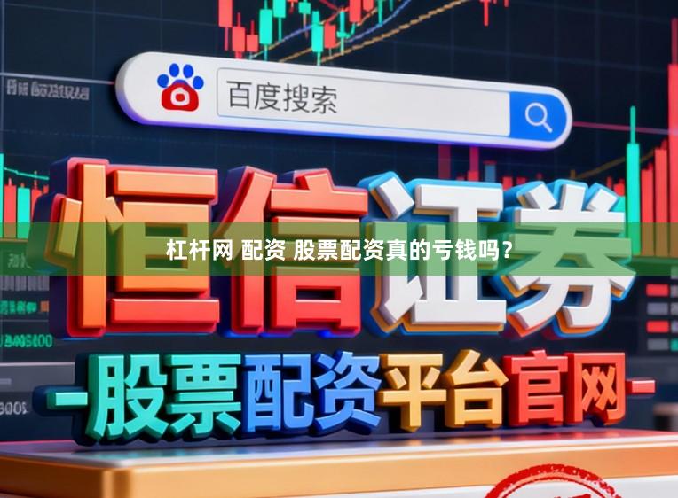 杠杆网 配资 股票配资真的亏钱吗？